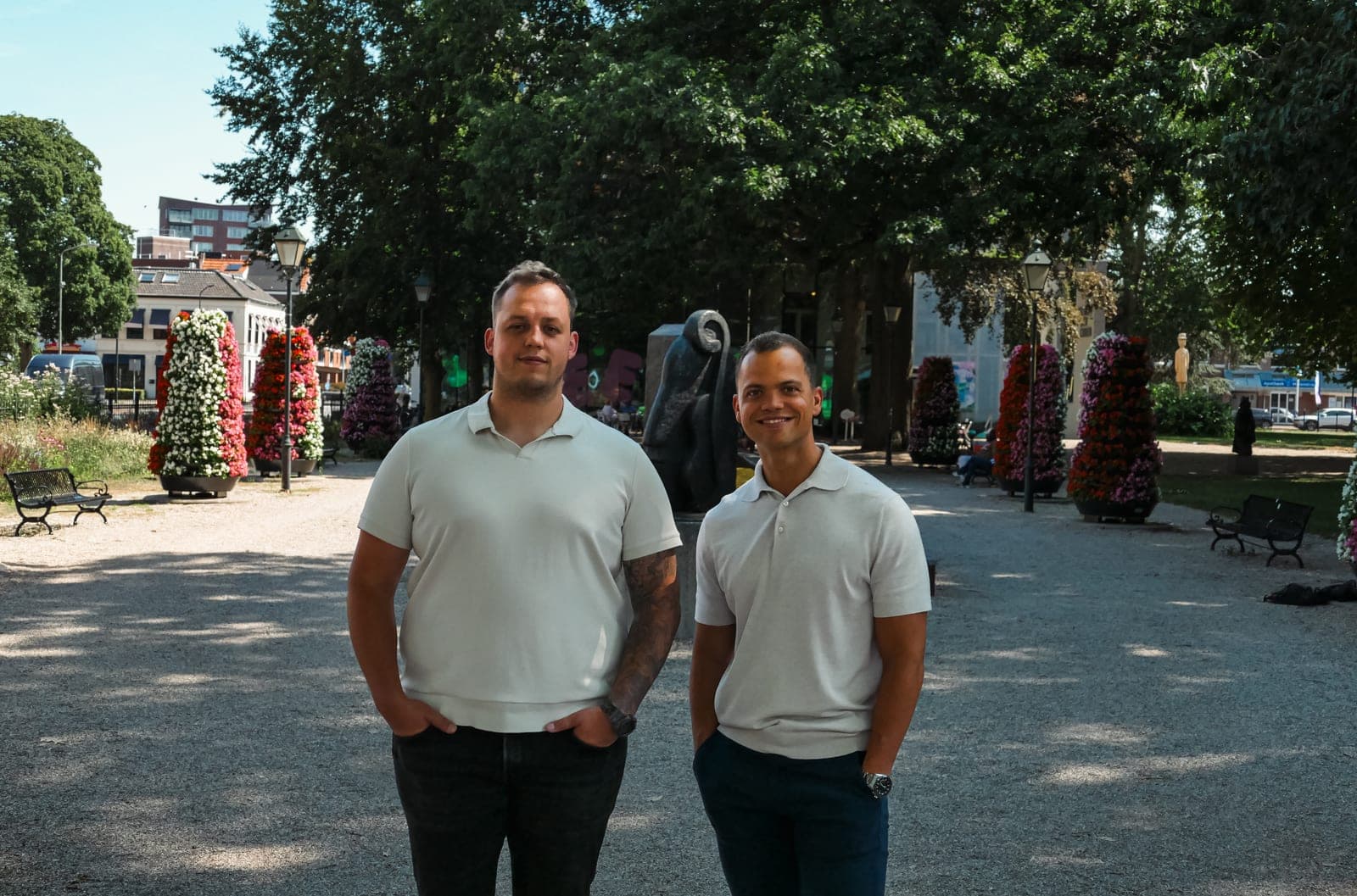 Mitchel and Jari, co-founders of Elusive Innovations